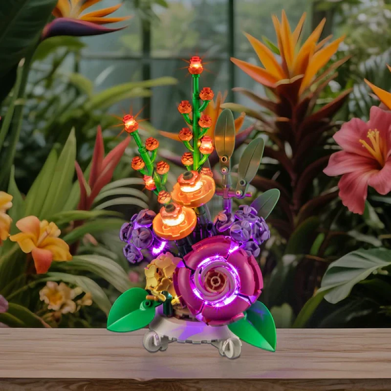 Light kit for LEGO® 40762 Mixed Flowerpot