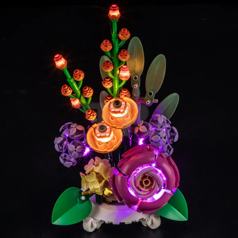 Light kit for LEGO® 40762 Mixed Flowerpot