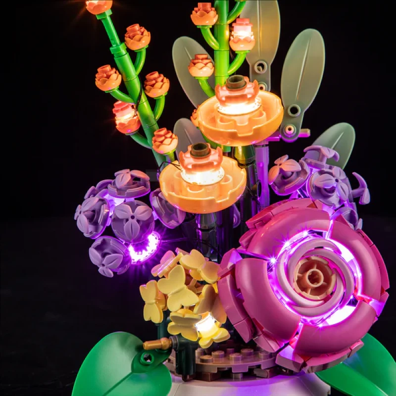 Light kit for LEGO® 40762 Mixed Flowerpot