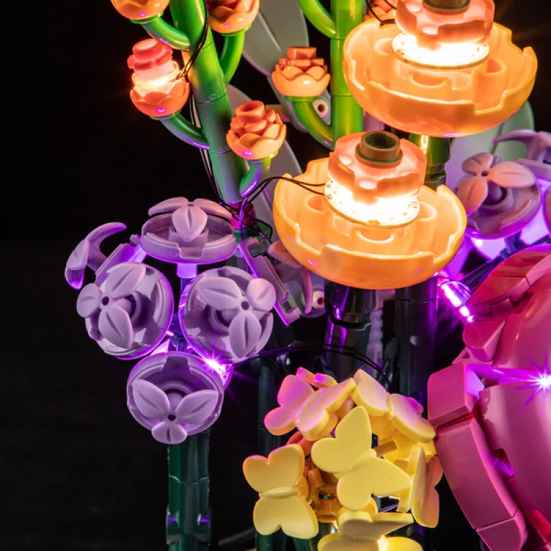 Light kit for LEGO® 40762 Mixed Flowerpot