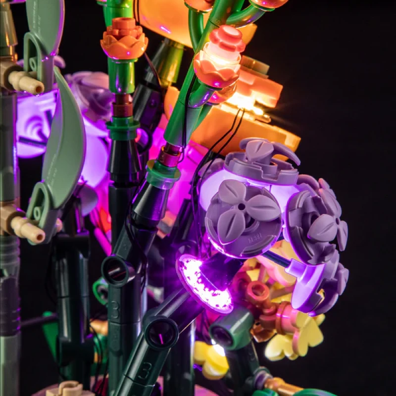 Light kit for LEGO® 40762 Mixed Flowerpot