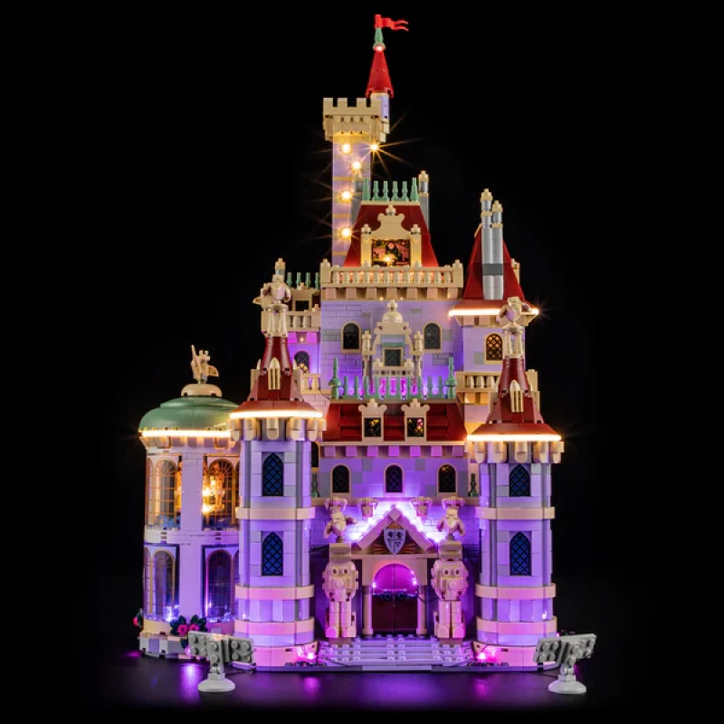 Light kit for LEGO® 43263 Beauty and the Beast Castle