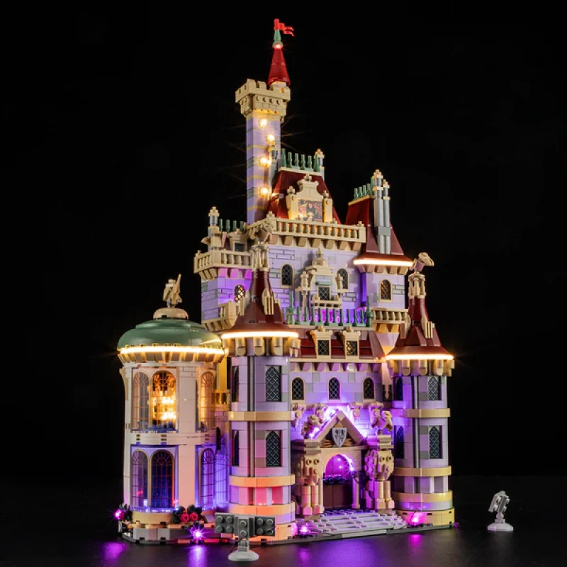 Light kit for LEGO® 43263 Beauty and the Beast Castle