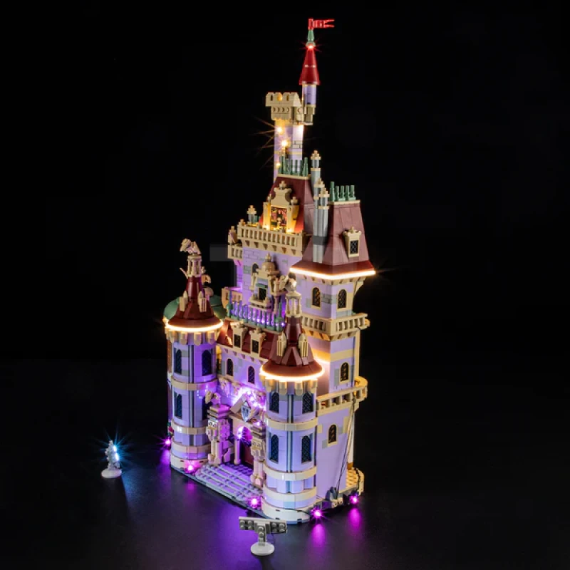 Light kit for LEGO® 43263 Beauty and the Beast Castle