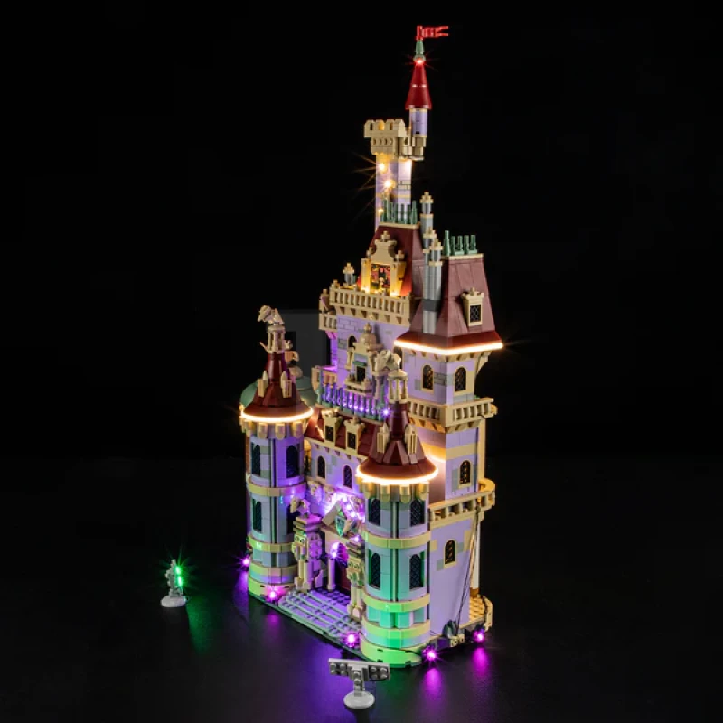 Light kit for LEGO® 43263 Beauty and the Beast Castle