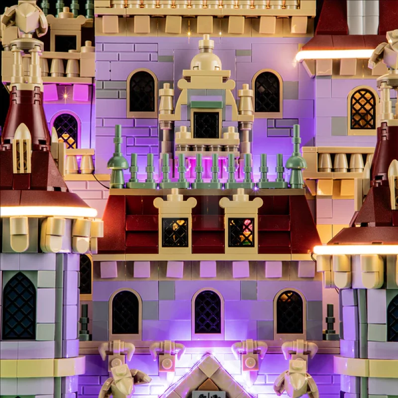 Light kit for LEGO® 43263 Beauty and the Beast Castle