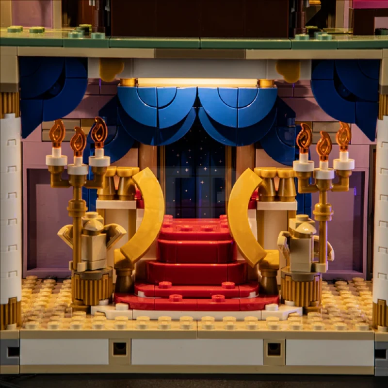 Light kit for LEGO® 43263 Beauty and the Beast Castle