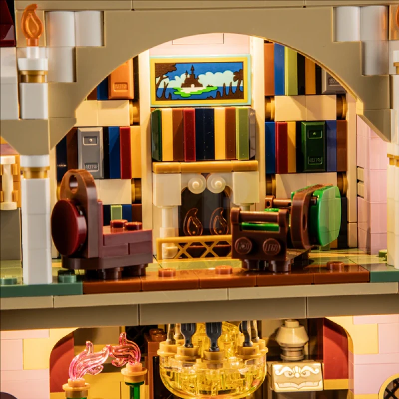 Light kit for LEGO® 43263 Beauty and the Beast Castle