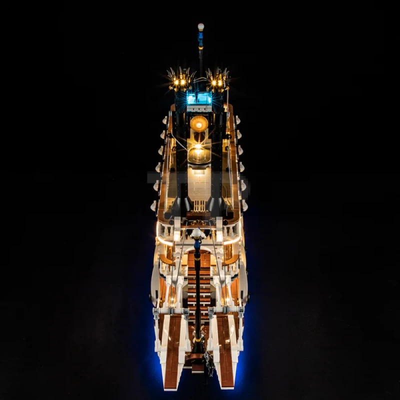 Light kit for LEGO® 21356 River Steamboat