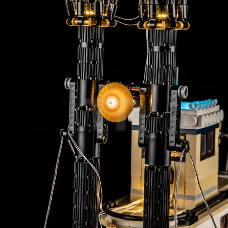 Light kit for LEGO® 21356 River Steamboat