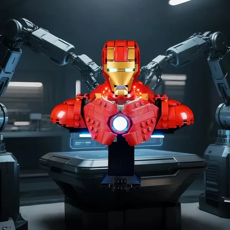Light kit for LEGO® 76327 Iron Man MK4 Bust