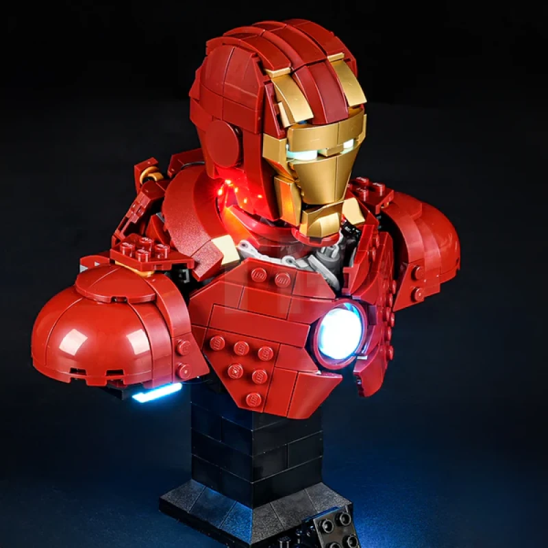 Light kit for LEGO® 76327 Iron Man MK4 Bust