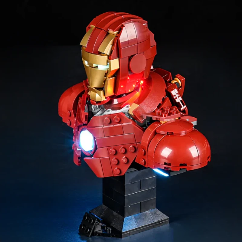 Light kit for LEGO® 76327 Iron Man MK4 Bust