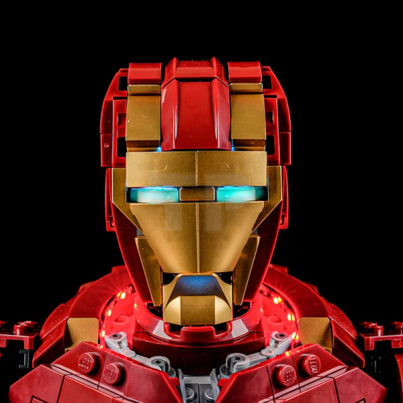 Light kit for LEGO® 76327 Iron Man MK4 Bust