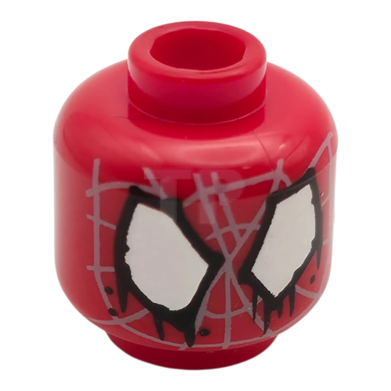 LEGO&reg; 6544851 - 3626pb3943 - Head Minifig with Spider-Man Eyes Pattern