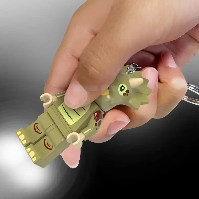 LEGO® LED Keychain Light Triceratops