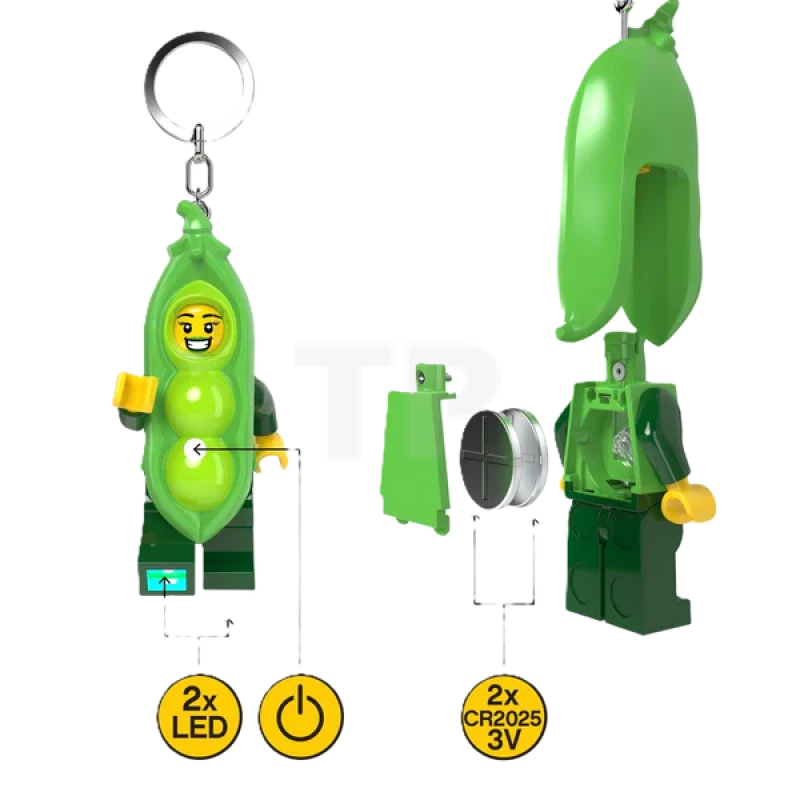 LEGO® LED Keychain Light Peapod Girl