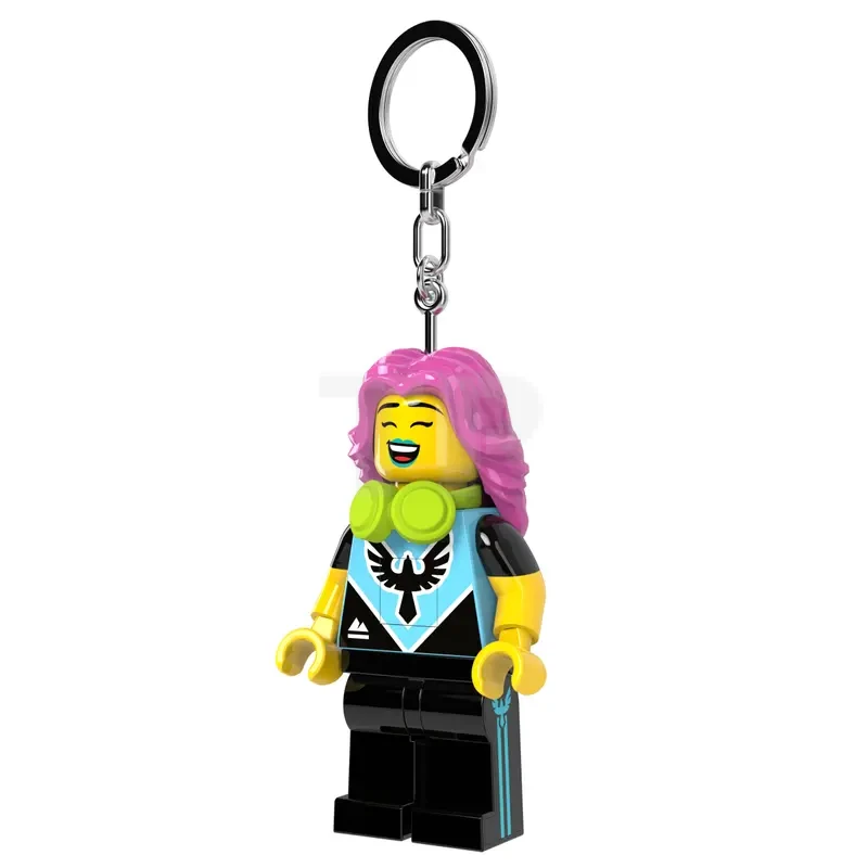 LEGO® LED Keychain Light Gamer Girl