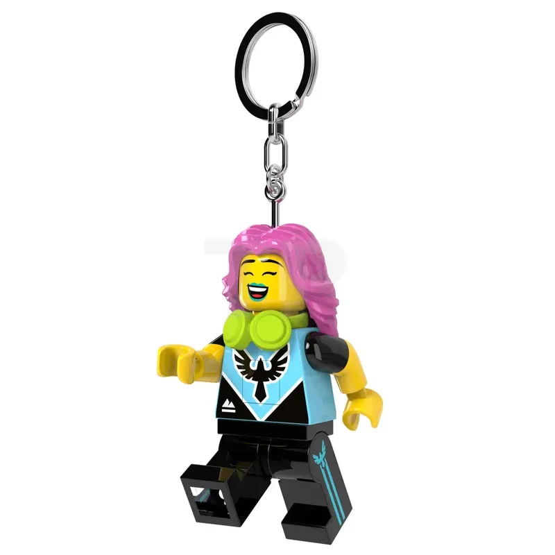 LEGO® LED Keychain Light Gamer Girl