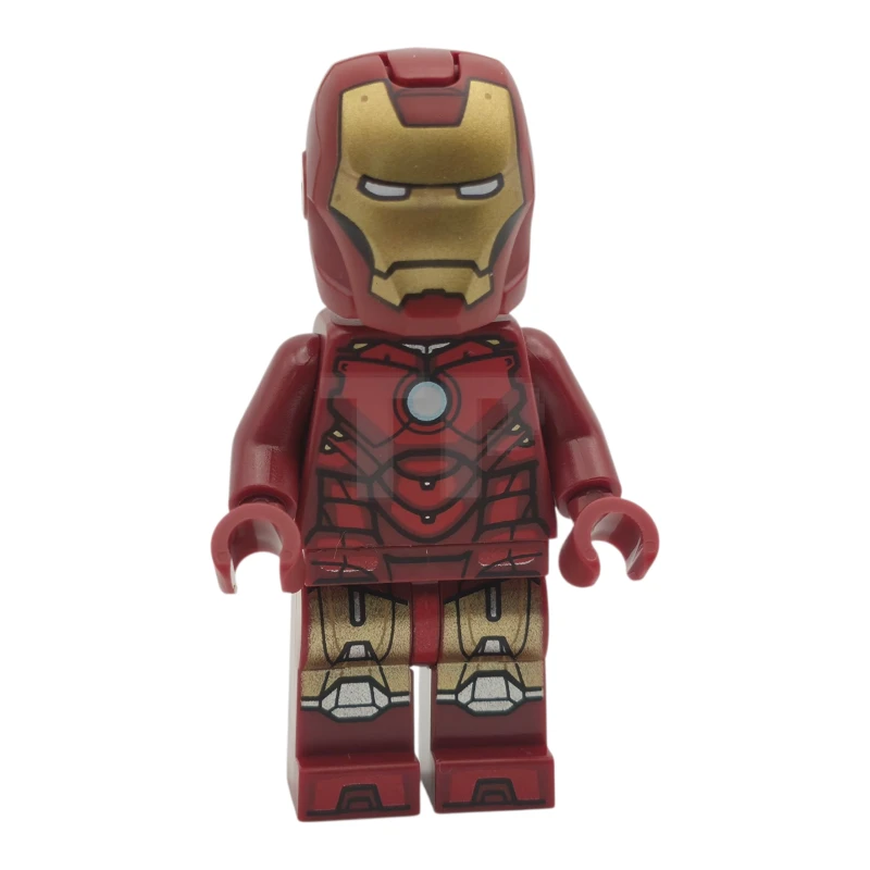 LEGO&reg; sh1048 Iron Man - Mark 4 Armor, Large Helmet Visor, Light Nougat Head