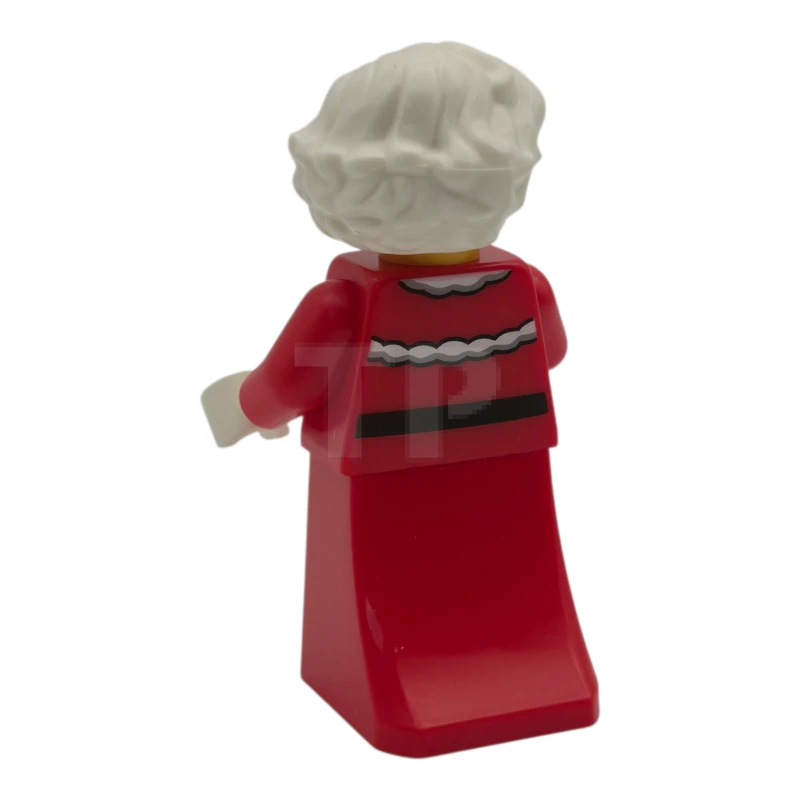 LEGO&reg; hol376 Mrs. Claus - Red Jacket, Plain Skirt