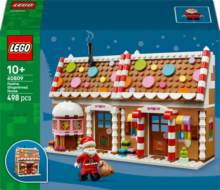 LEGO&reg; 40809 Winters peperkoekhuisje