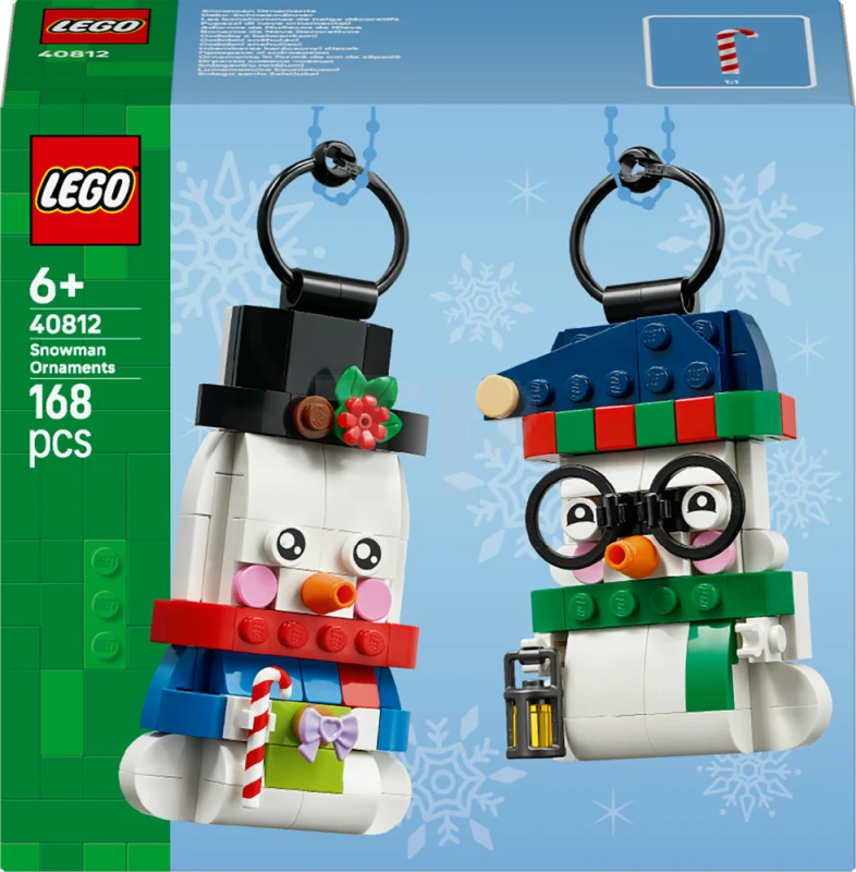 LEGO&reg; 40812 Sneeuwpopornamenten