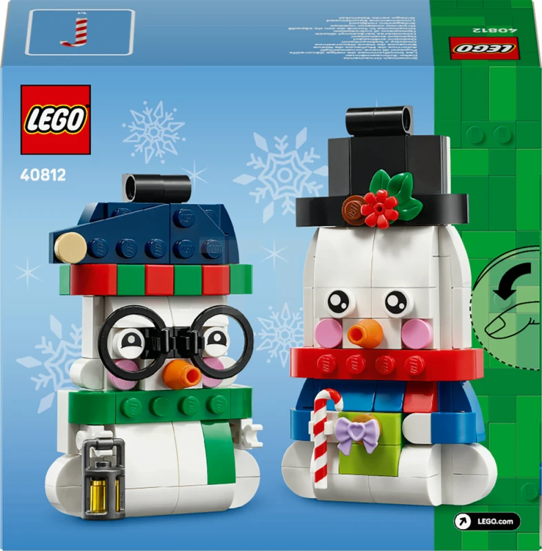 LEGO&reg; 40812 Sneeuwpopornamenten
