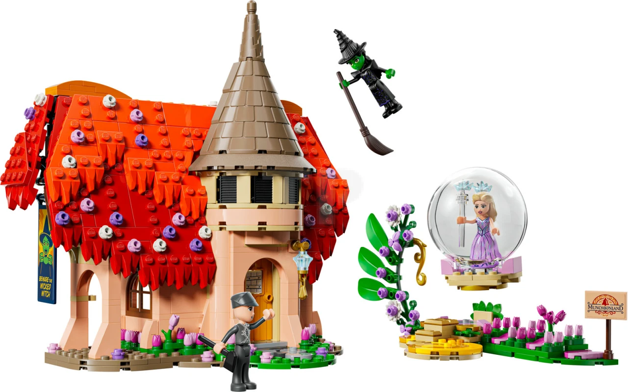 LEGO&reg; 75690 Glinda & Elphaba Visit Munchkinland