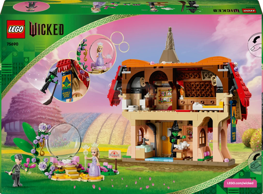 LEGO&reg; 75690 Glinda & Elphaba Visit Munchkinland