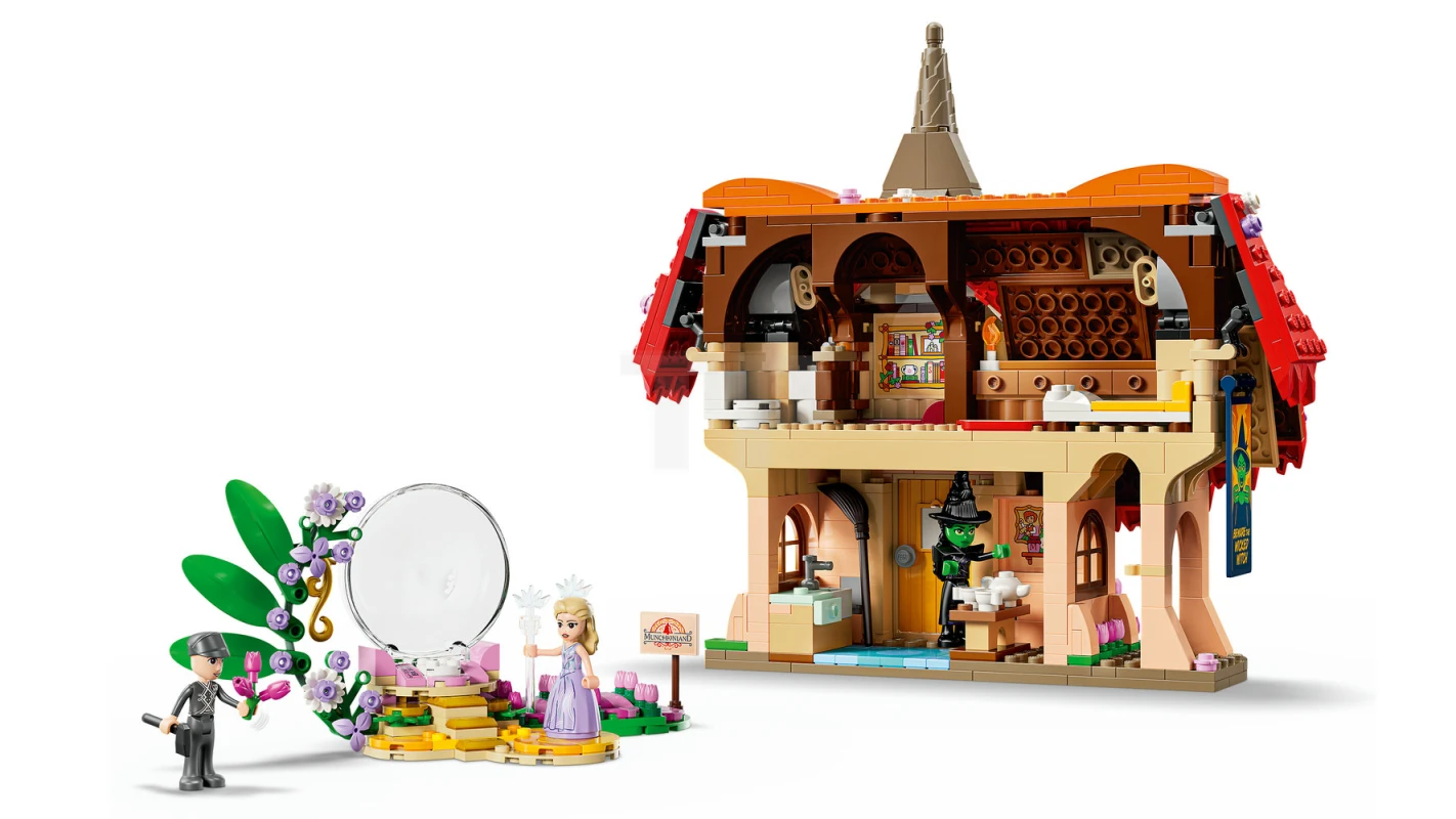 LEGO&reg; 75690 Glinda & Elphaba Visit Munchkinland