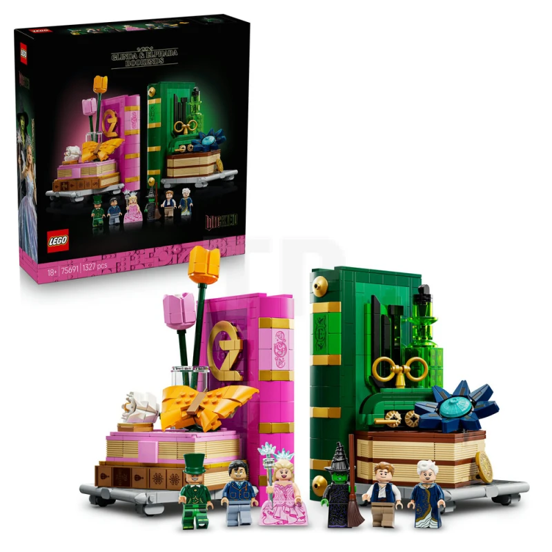 LEGO&reg; 75691 Glinda en Elphaba boekensteunen