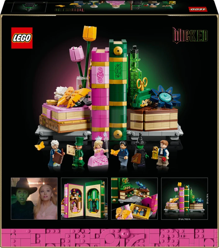 LEGO&reg; 75691 Glinda en Elphaba boekensteunen