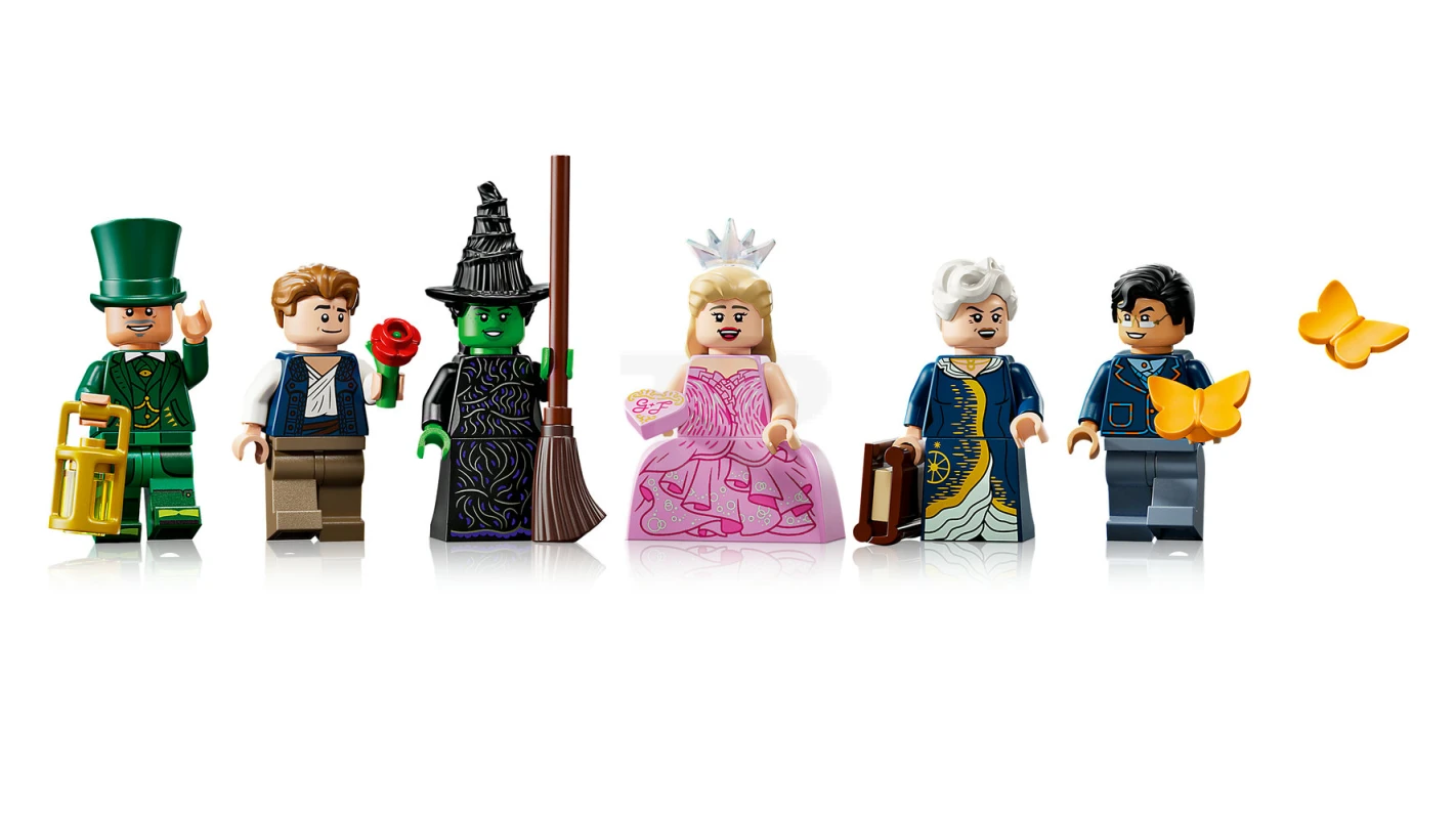 LEGO&reg; 75691 Glinda en Elphaba boekensteunen