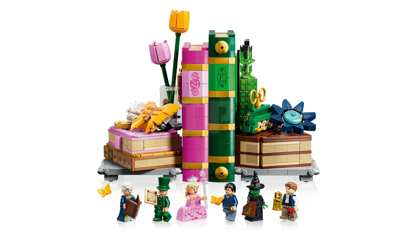 LEGO&reg; 75691 Glinda en Elphaba boekensteunen