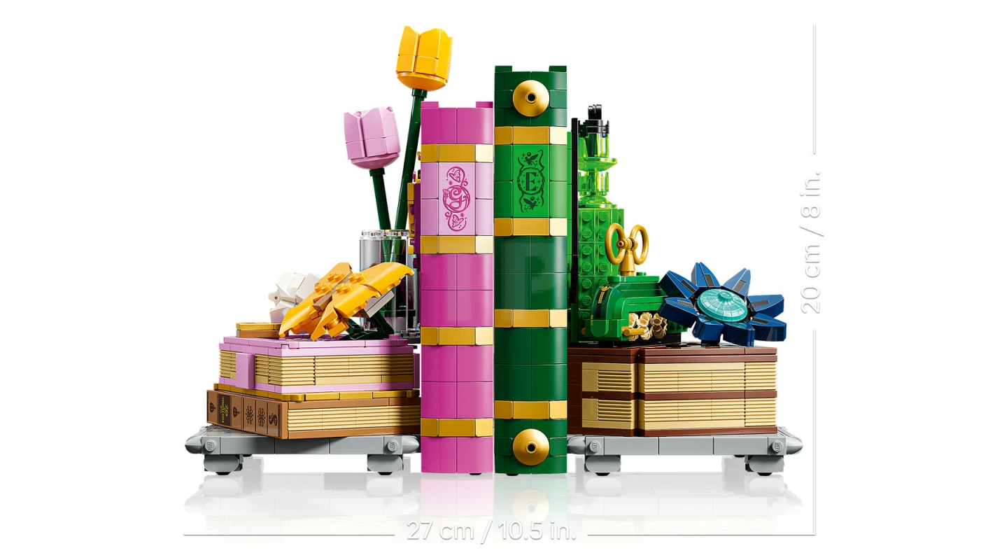 LEGO&reg; 75691 Glinda en Elphaba boekensteunen