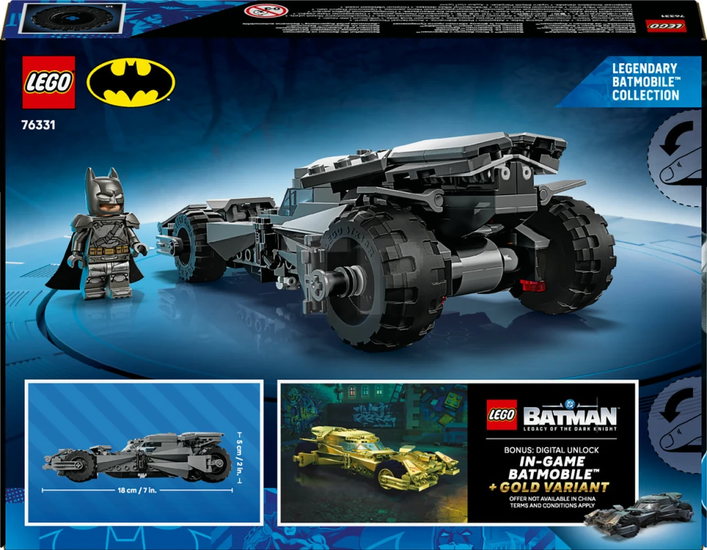LEGO&reg; 76331 Batman v Superman™ Batmobile™