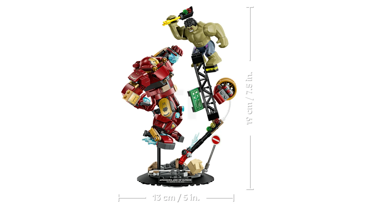 LEGO&reg; 76343 Battaglia epica: Hulkbuster vs. The Hulk