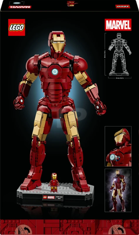 LEGO&reg; 76344 Iron Man Mark 3 Collectors' Edition