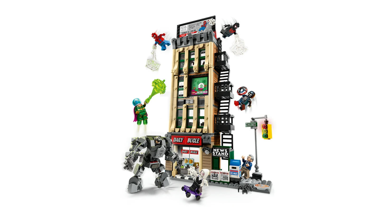 LEGO&reg; 76342 Spider-Man contre Mystério : le Daily Bugle
