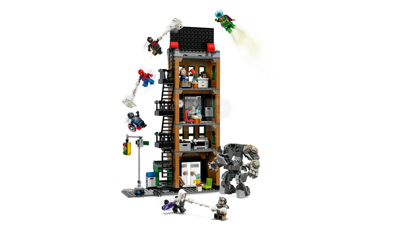 LEGO&reg; 76342 Spider-Man contre Mystério : le Daily Bugle