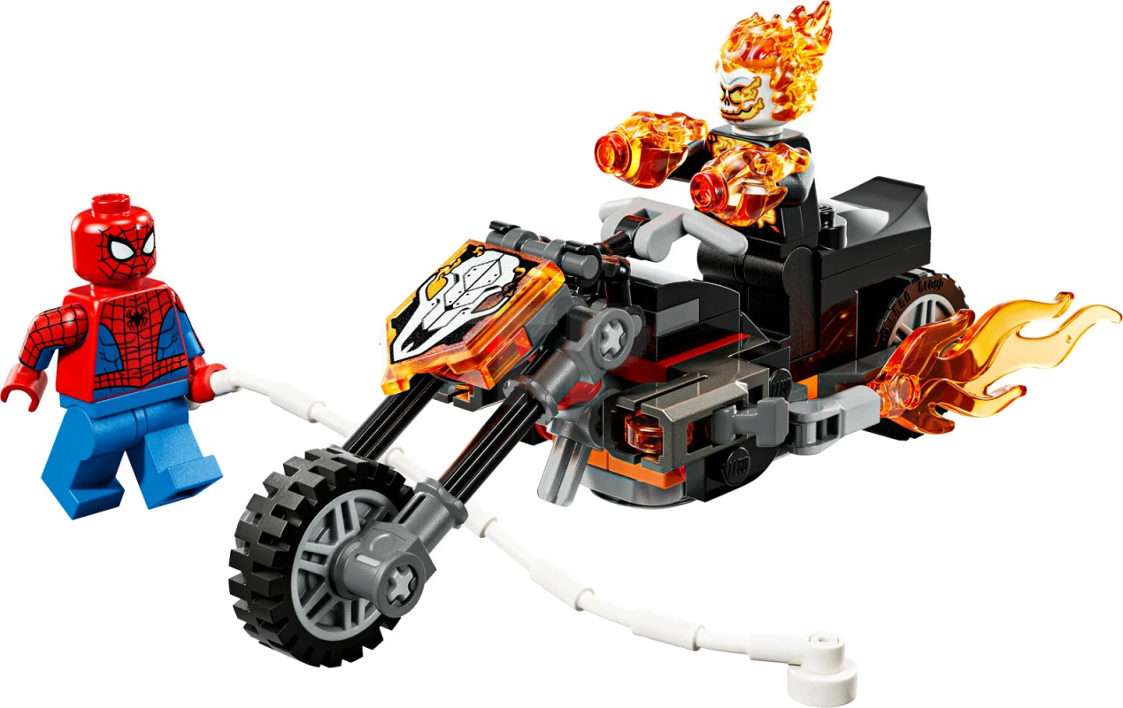 LEGO&reg; 76335 Spider-Man vs. Ghost Rider Motorcycle