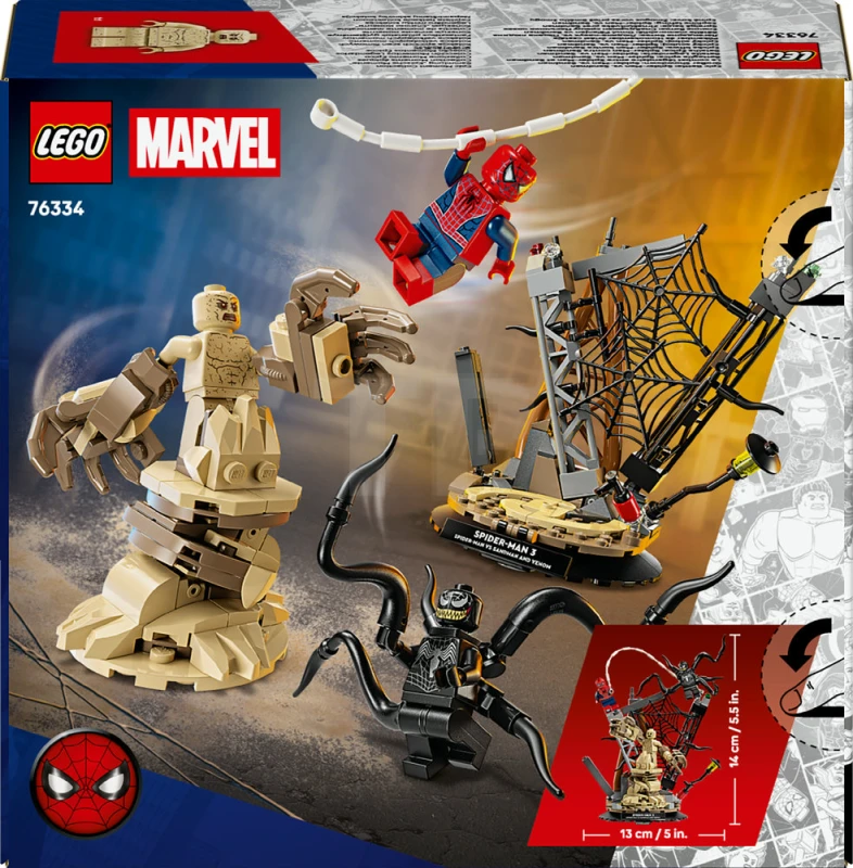 LEGO&reg; 76334 Batalla Legendaria: Spider-Man vs. Sandman