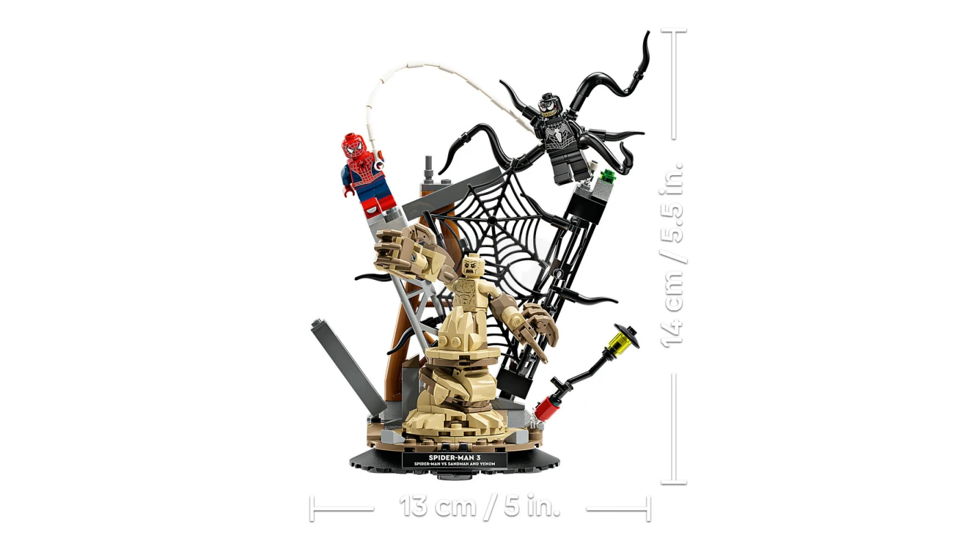 LEGO&reg; 76334 Batalla Legendaria: Spider-Man vs. Sandman