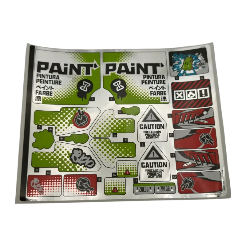 LEGO&reg; 6535444 - Adhesivo para Set 71499, Espejado