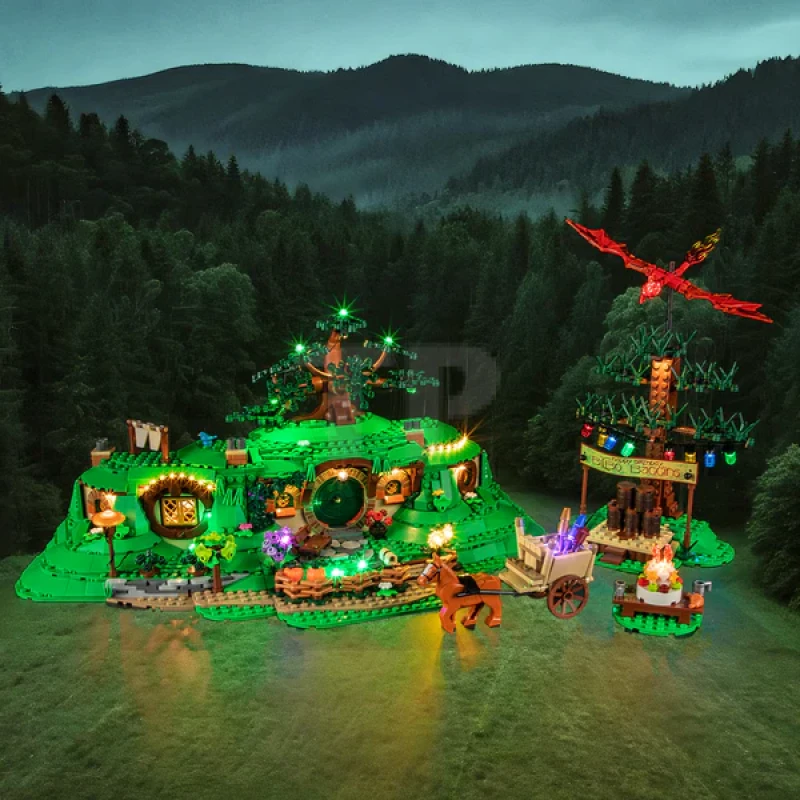 Light Kit for LEGO® 10354 The Lord of the Rings: The Shire