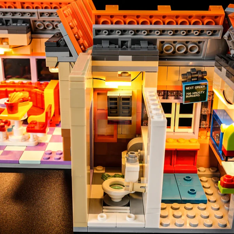 Light Kit for LEGO® 10352 The Simpsons: Krusty Burger