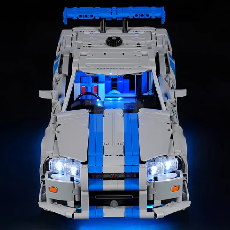Light Kit for LEGO® 42210 2 Fast 2 Furious Nissan Skyline GT-R (R34) Car