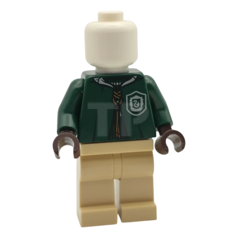 LEGO&reg; hp578 Mannequin with Slytherin Quidditch Robe