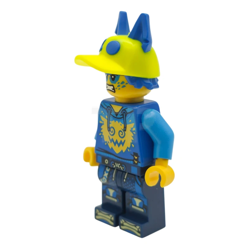 LEGO&reg; drm091 Logan - Minifigure, Blue Hoodie
